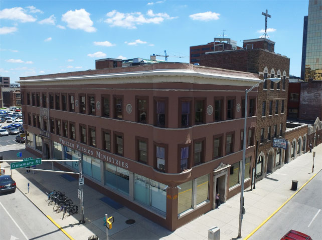 Shelters for Men and Women at the Wheeler Mission Residential Center