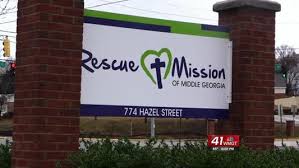 Shelter, Food for Men and Women at Rescue Mission of Middle Georgia