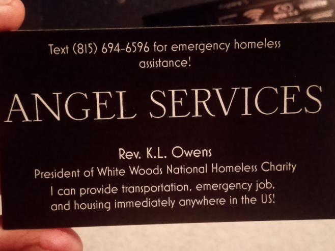 Angel Services Illinois Homeless Shelter